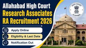 Allahabad High Court Research Associate Recruitment 2026